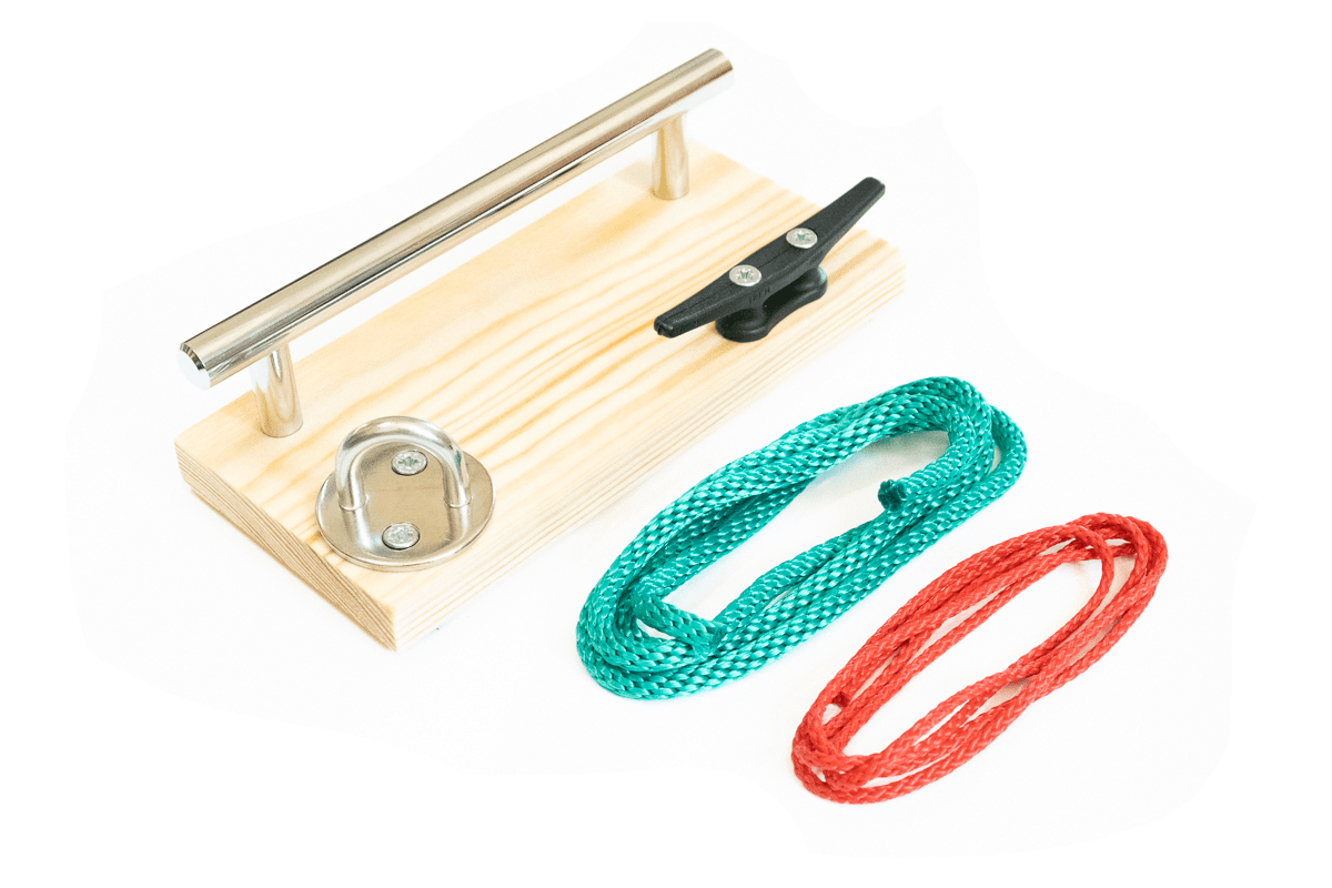 Buddel-Bini Kapitänstasse – Bauchig Mit Seemannsknoten Und Ebbe-Flut-Design
